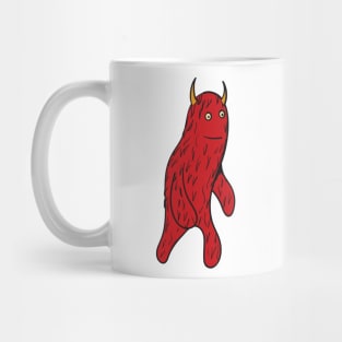 Red Monster Mug